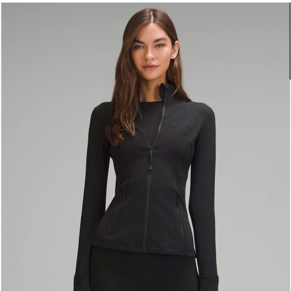 NWT Ribbed Nulu Cropped Define Jacket size 14